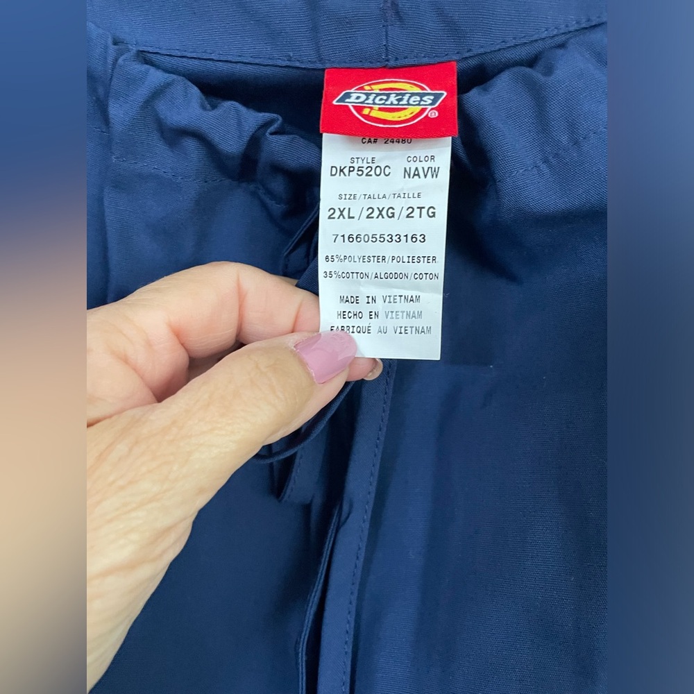LOT of 3 Scrub SETS  PLUS 1 Scrub top all size 2 XL  unisex Dickies Cherokee NEW - Picture 7 of 16